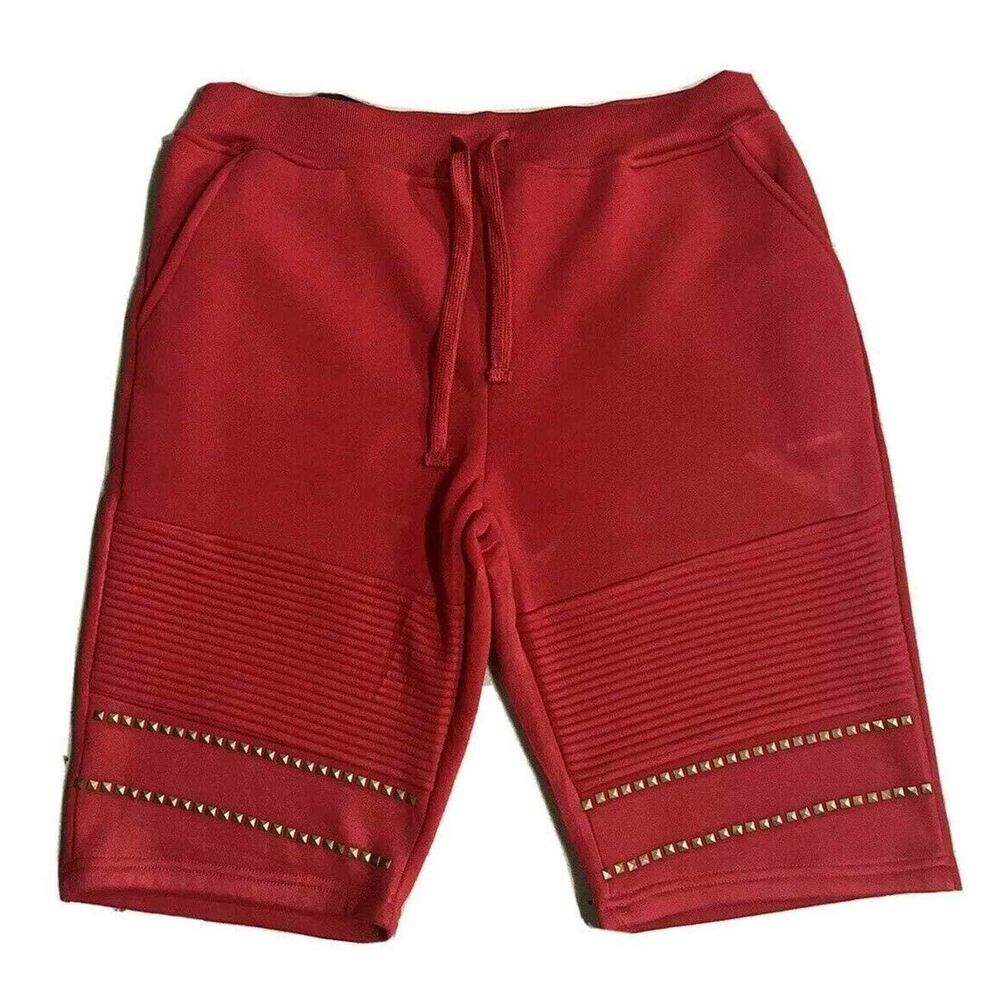 Sacred Crown‎ Men’s Jogger Shorts size Large Red